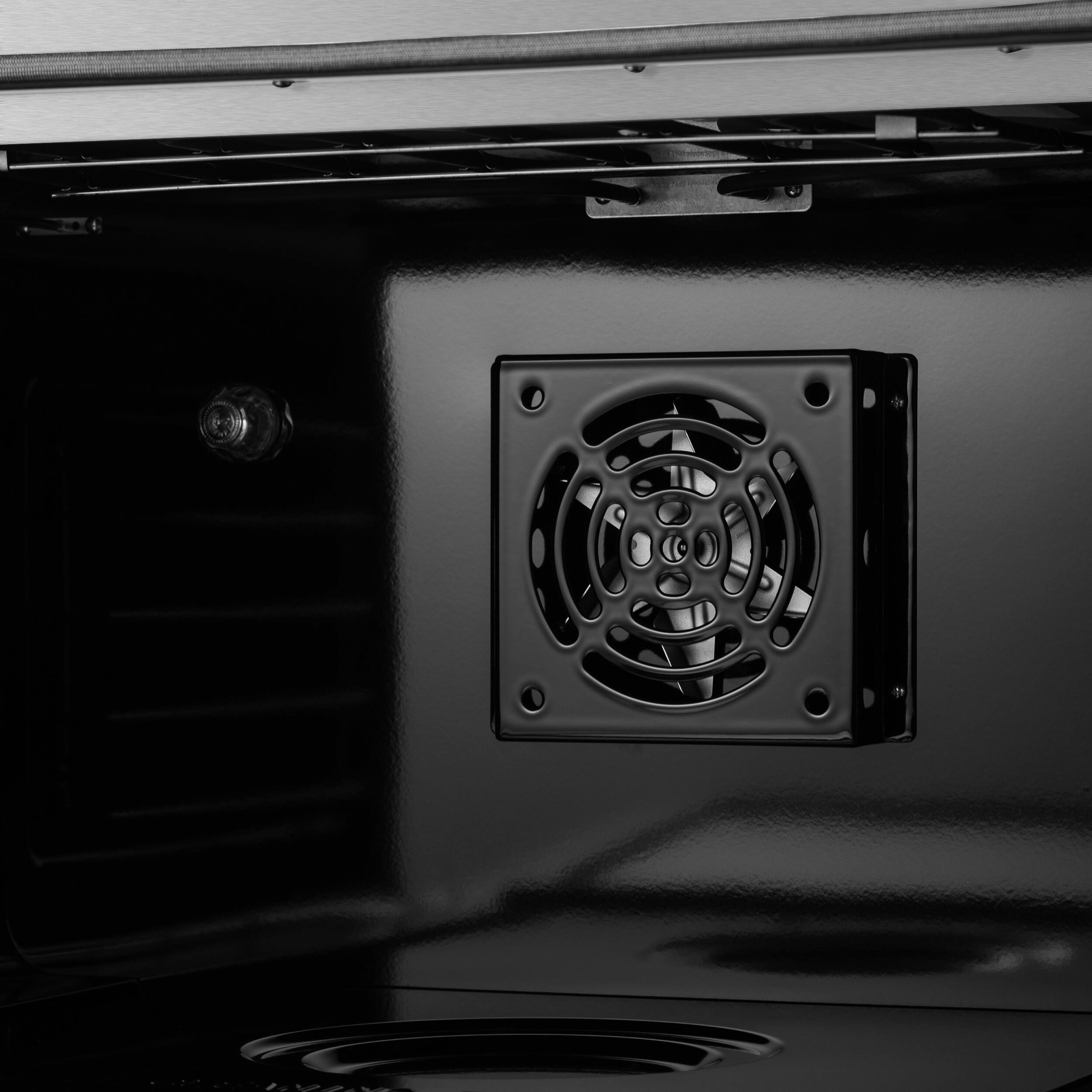 Alt View 10. Forno Appliances - Valente 48" Dual Fuel Range - Black.