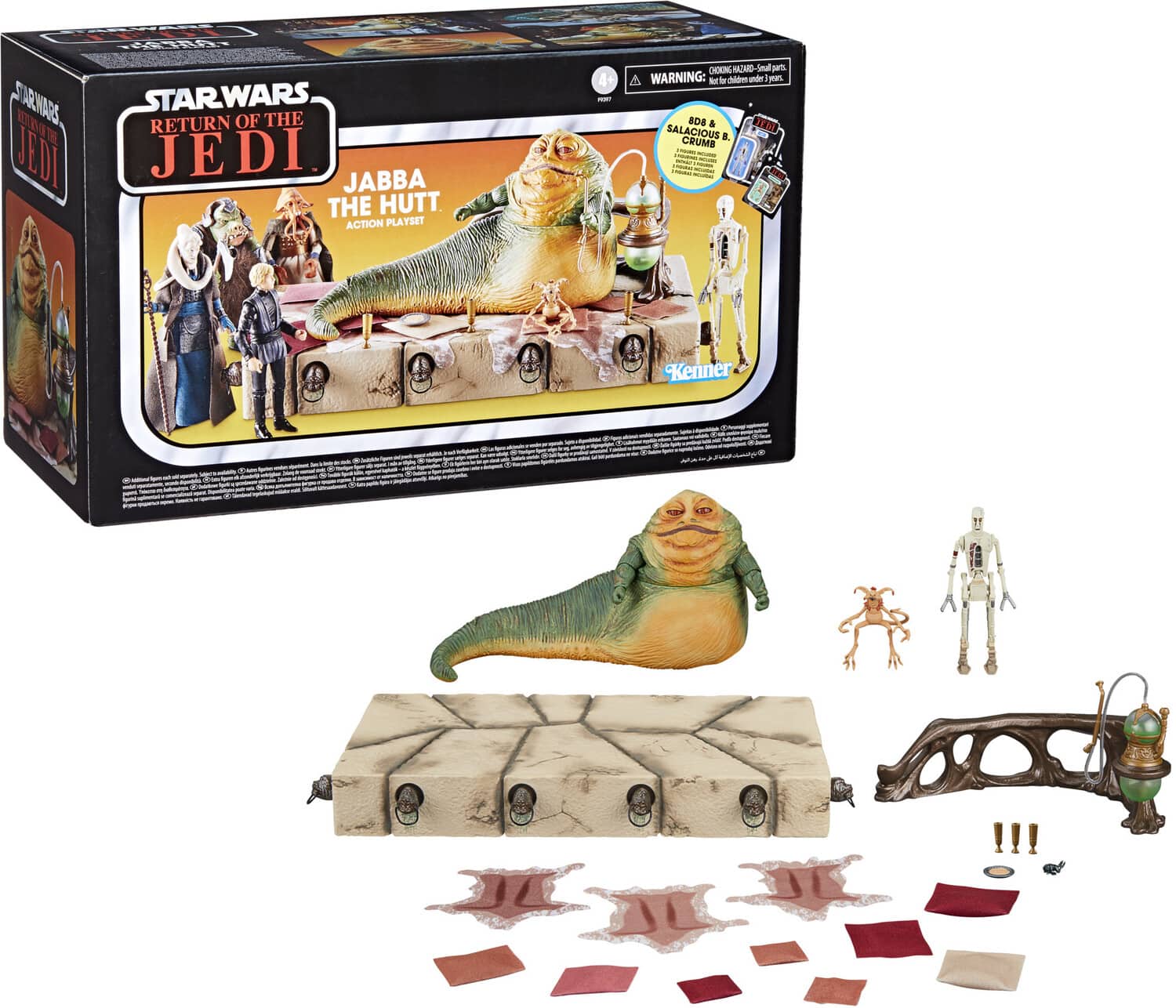 Hasbro - Collectibles - Star Wars: Return of the Jedi - Vintage Collection - Jabba the Hutt Action - COLLECTIBLES - Multicolor