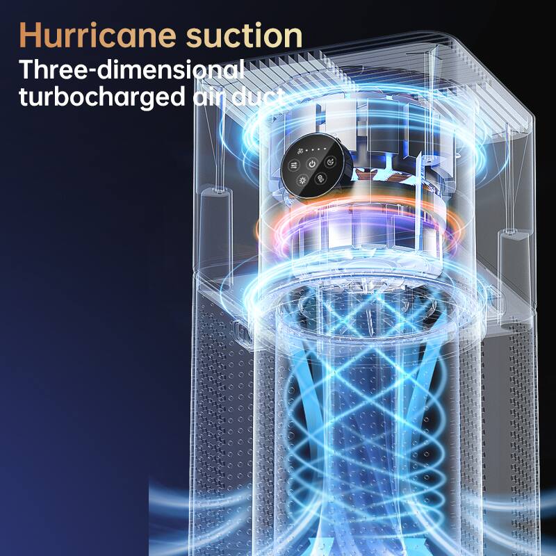 Hurricane suction  
Three-dimensional turbocharged air duct