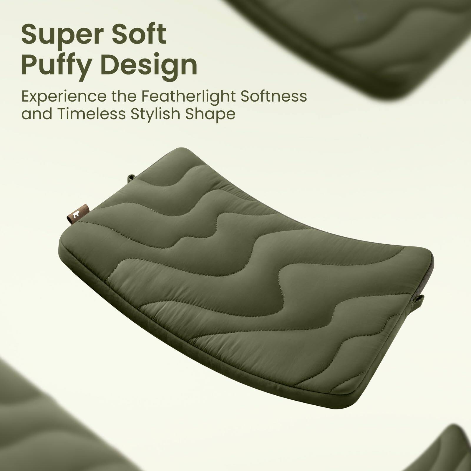 Super Soft Puffy Design  
Experience the Featherlight Softness and Timeless Stylish Shape