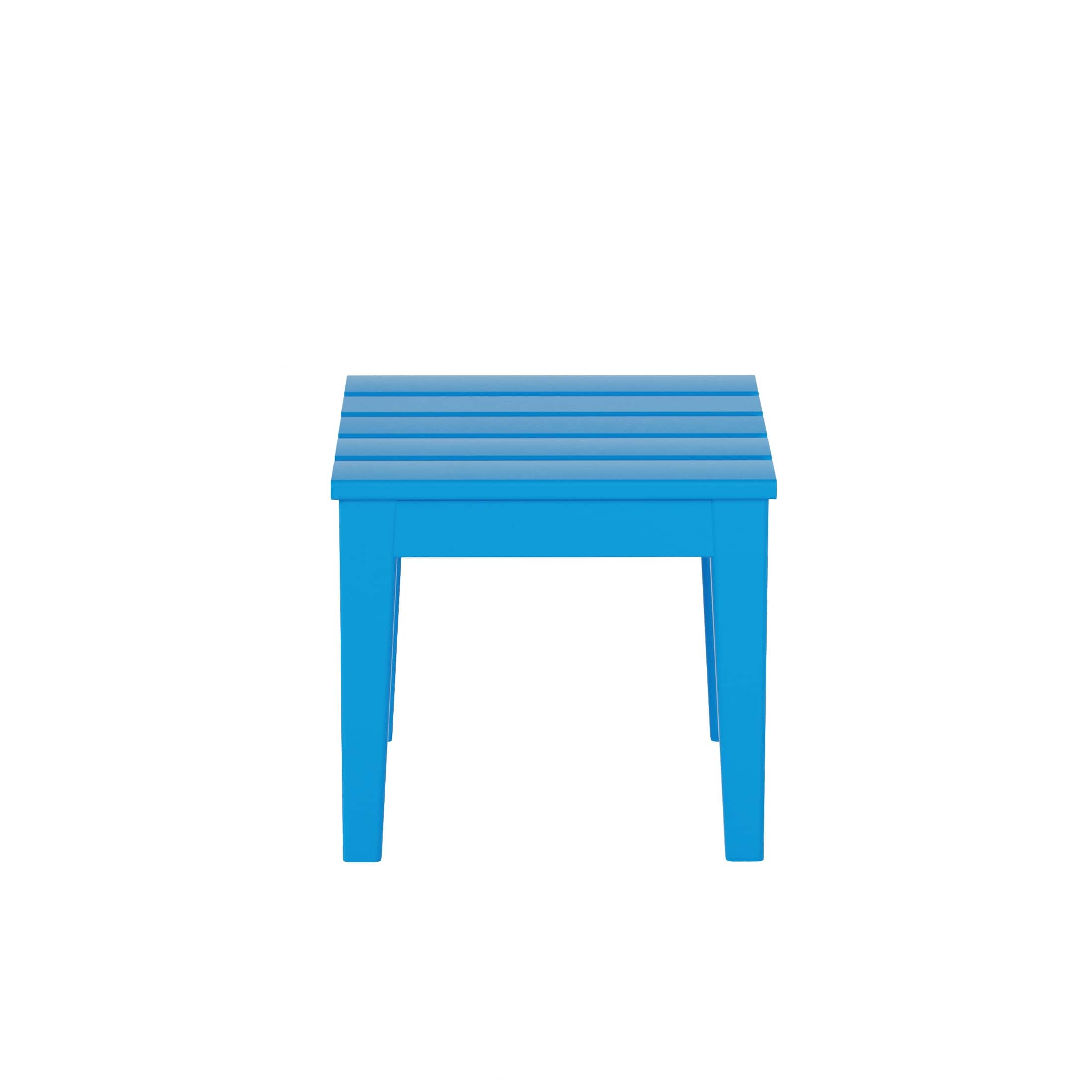 WestinTrends - Ashore Outdoor Patio Modern Adirondack Side Table - Pacific Blue price history on PriceWatchPro