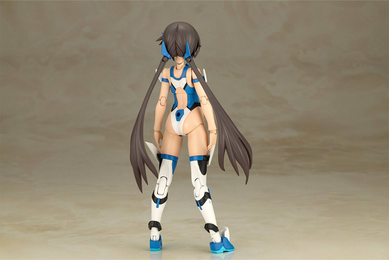 Alt View 4. PopMarket - Kotobukiya - Frame Arms Girl - Swimsuit Blue Impulse Color Version Model Kit   - COLLECTIBLES - Multicolor.