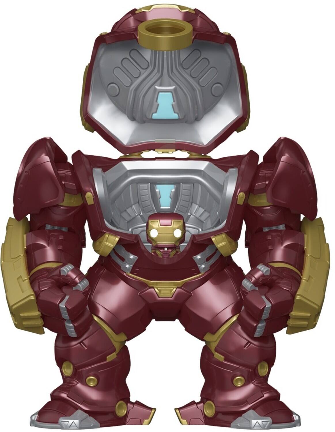 Alt View 2. Funko - FUNKO Bitty POP! Bots: Marvel - Hulkbuster with Iron Man   - Collectibles - Multicolor.