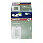 LEVITON
decora
UNBREAKABLE
Nylon Wallplates
Placas de Pared de Nylon
Plaques en nylon
Placas de Pared de Nylon
Midiway | 3/8" Larger | Unbreakable
Grandes | 1 cm plus grandes | Incassables
Médiana | 1 cm Más Grande | Irrompible
White
Blanc
Blanco
10 Pack
unidades
Unidades
Not for individual sale
NO para venta individual
MADE IN USA
PJ26-WM
