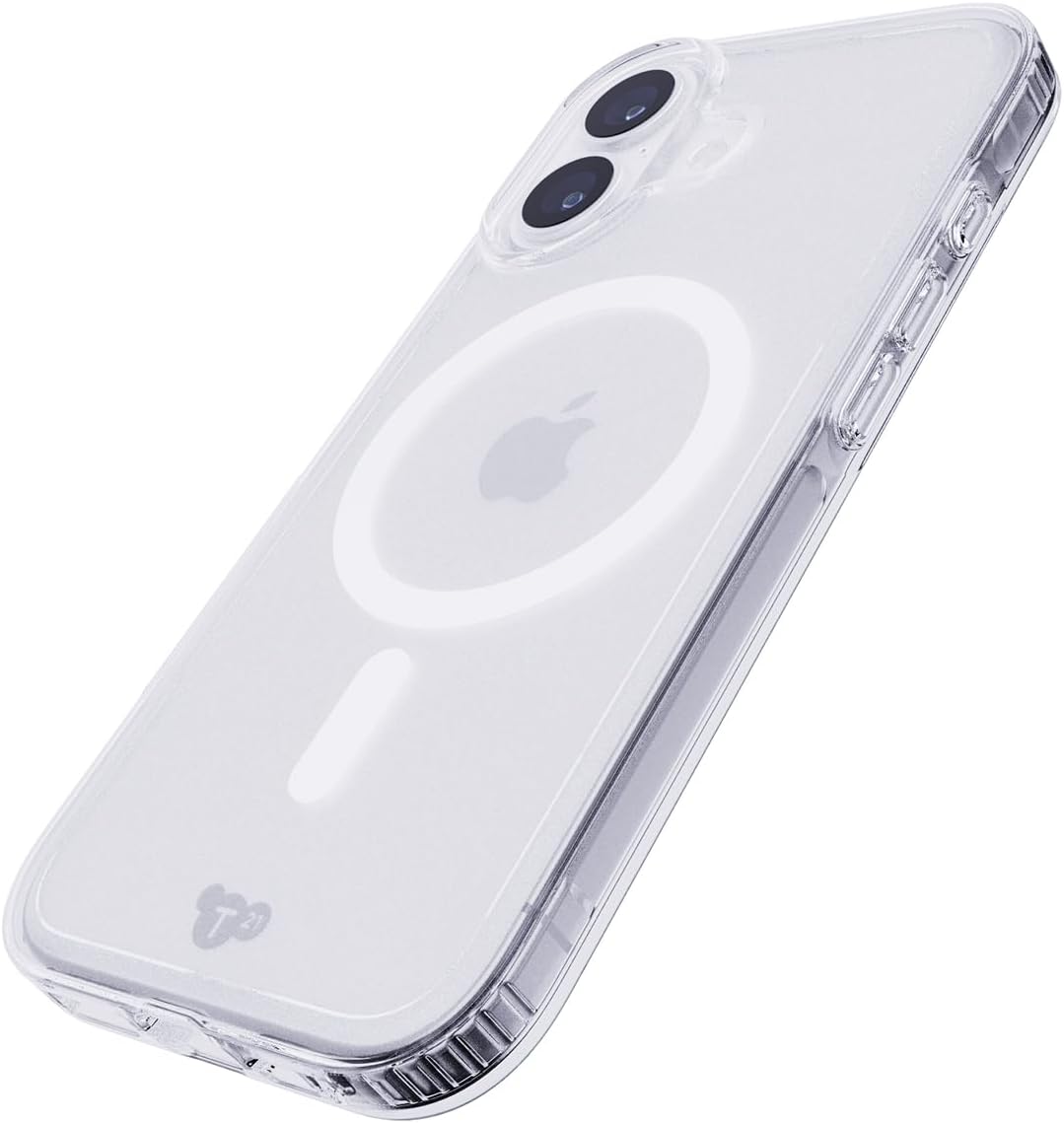 Left. Tech21 - Tech21 EVC-17 ( iPhone 6.3" (2025) MagSafe ) Evo Clear - Clear.