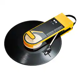 Audio-Technica - AT-SB727 Sound Burger Portable Turntable with Bluetooth - Yellow