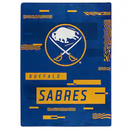 Northwest - Buffalo Sabres 50" x 60" Digitize Raschel Throw Blanket - Blue