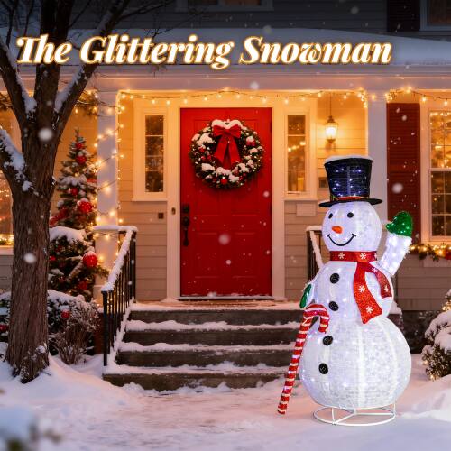 The Glittering Snowman
