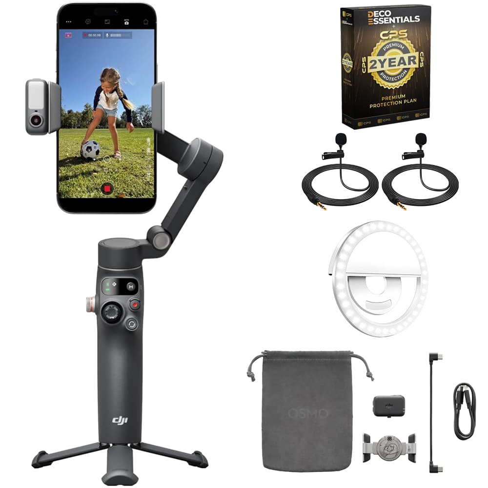 DJI Osmo Mobile SE Smartphone 3 Axis Gimbal Stabilizer Gray CP.OS