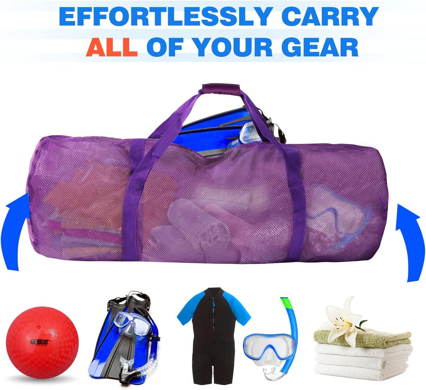EFFORTLESSLY CARRY ALL OF YOUR GEAR GSE