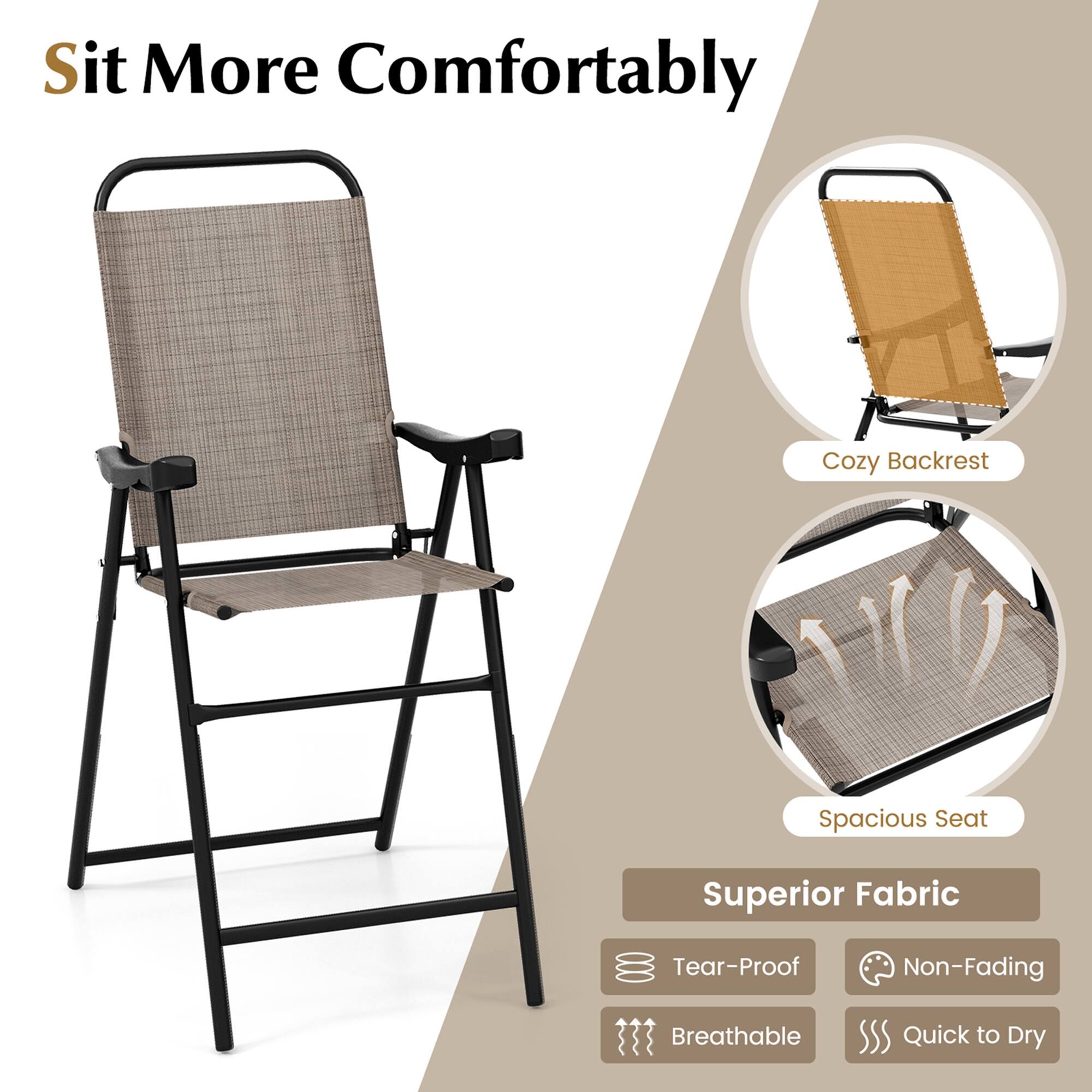 Sit More Comfortably, Cozy Backrest, Spacious Seat, Superior Fabric, Tear-Proof, Non-Fading, Breathable, Quick to Dry