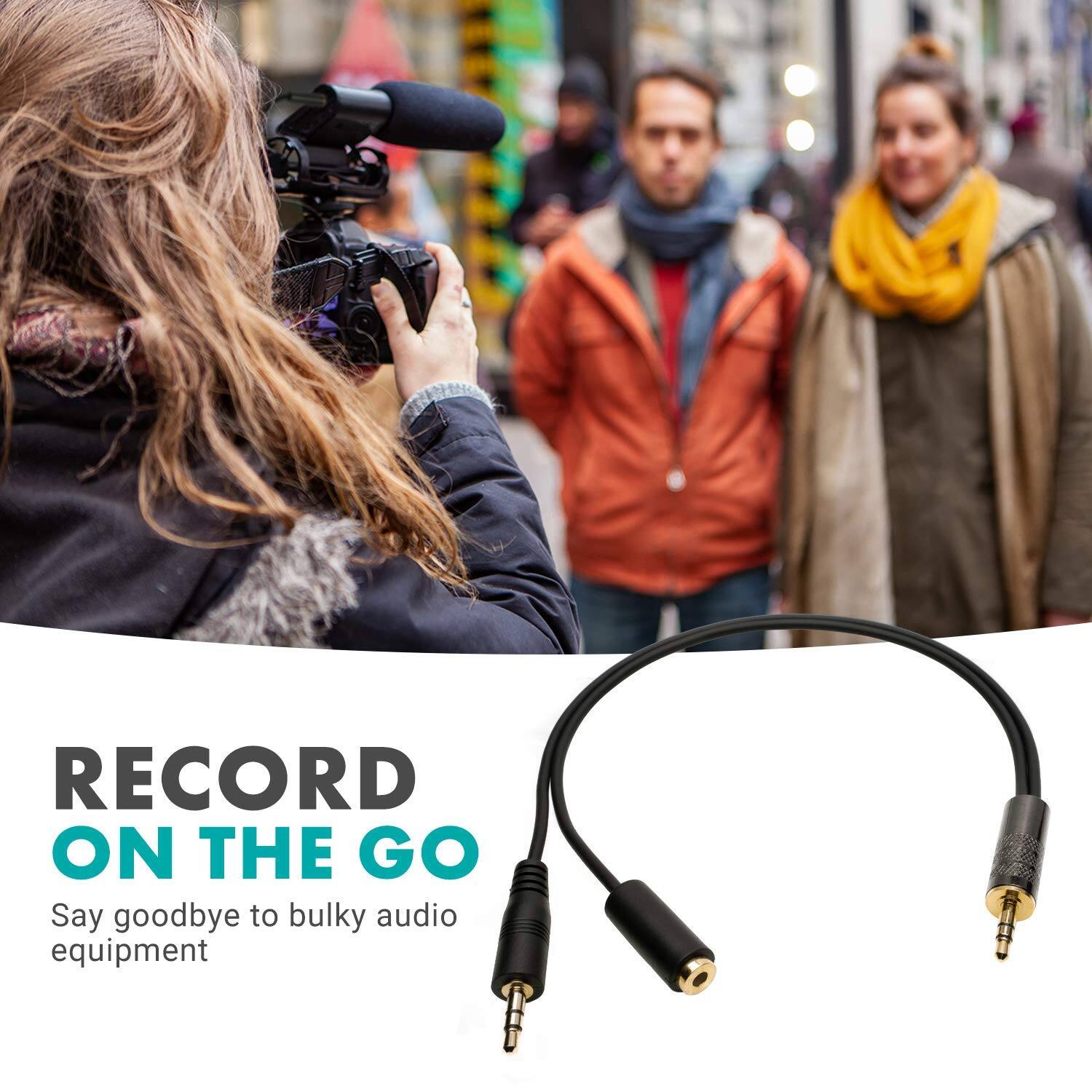 RECORD ON THE GO  
Say goodbye to bulky audio equipment