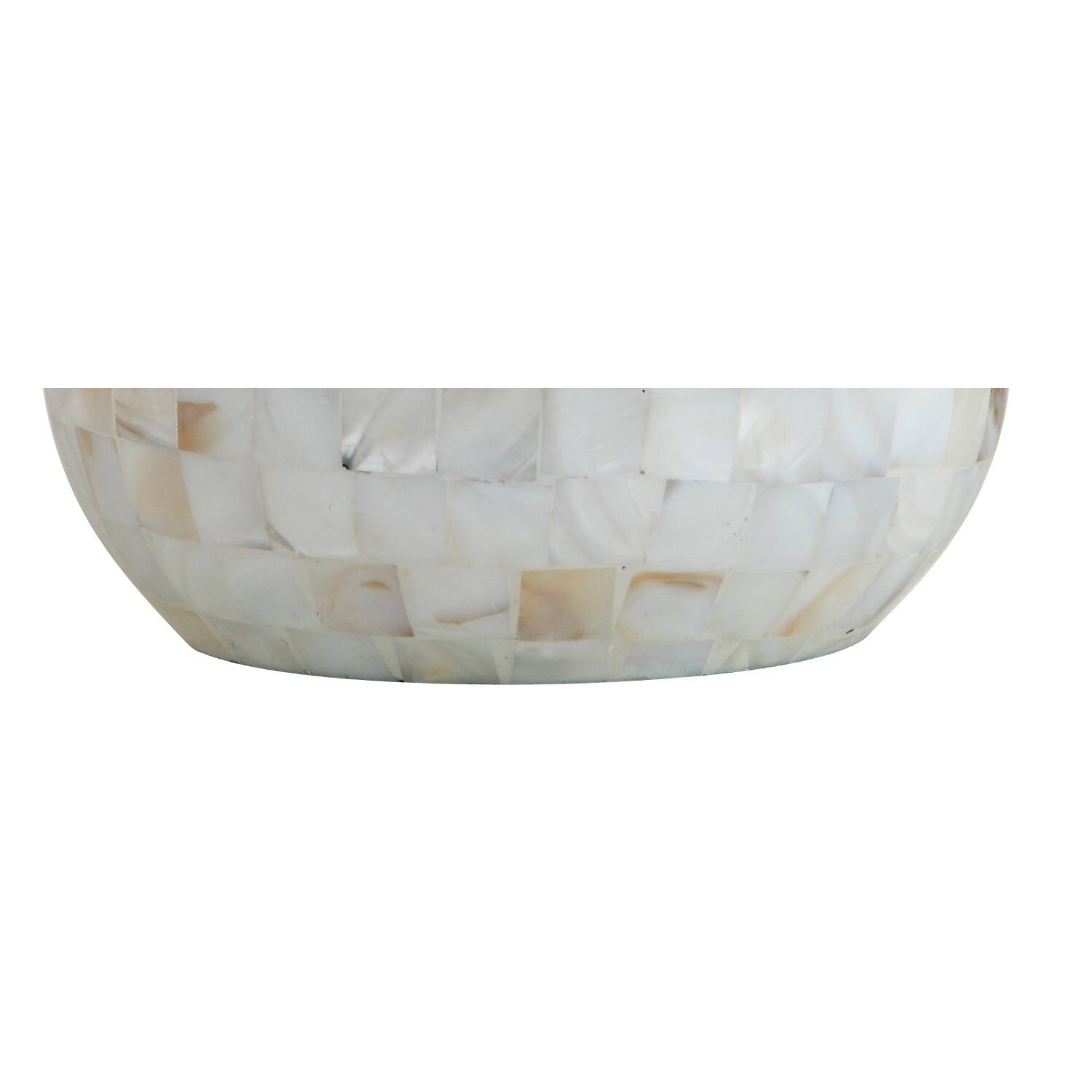 Alt View 7. Jonathan Y - Wilson 16" Seashell LED Table Lamp, Ivory - White.