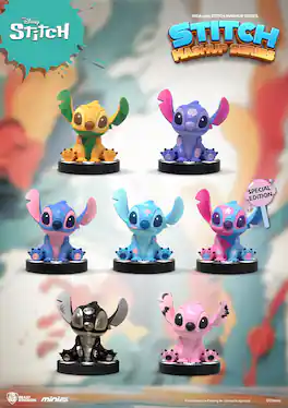 Beast - Kingdom - Disney - Stitch Mashup Series Blind Box (One random figure per purchase) - Collectibles - Multicolor