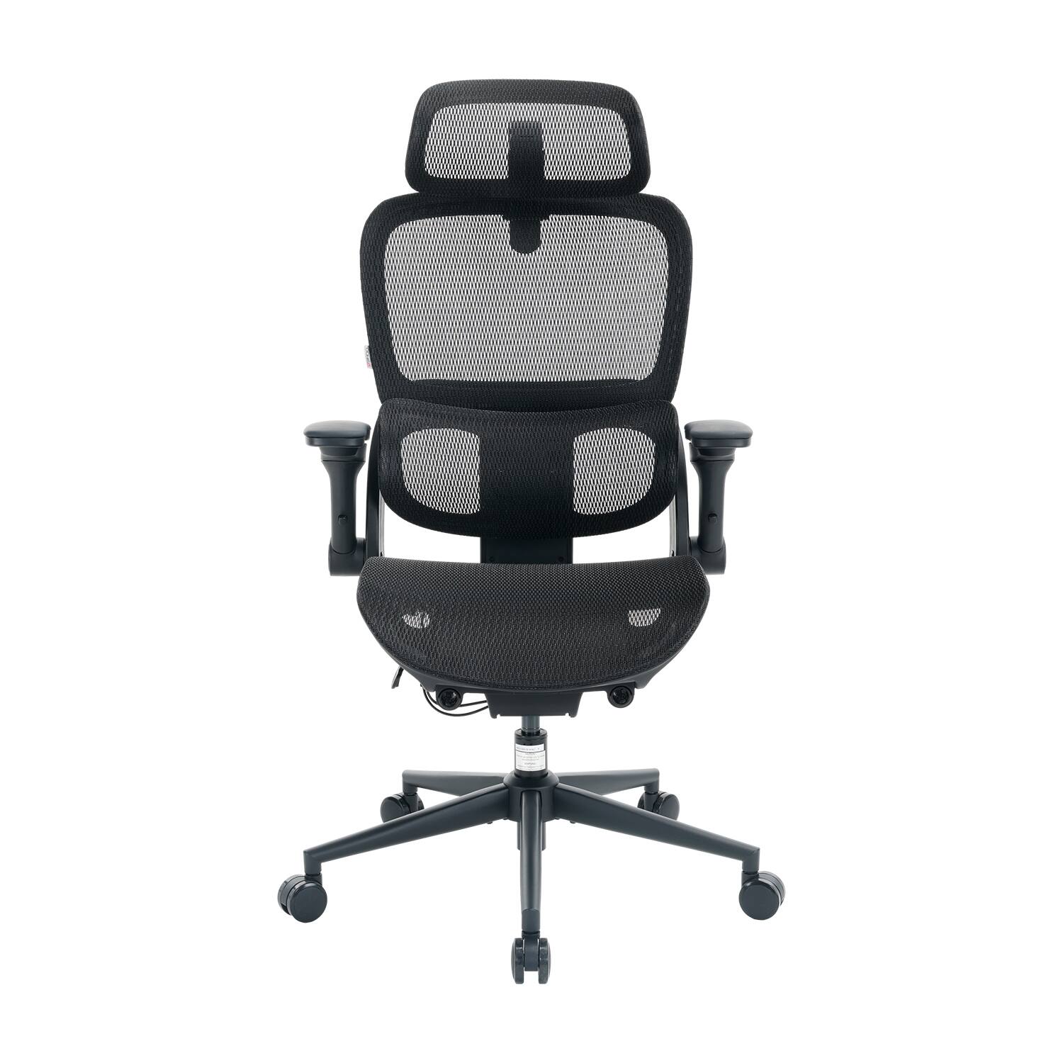 Angle. SIHOO - B300 Pro Ergonomic Mesh Chair, 6D Armrest, 3D Headrest Office Chair for Adult, Seat Depth, Home & Gaming, Black, 330lbs - Black.