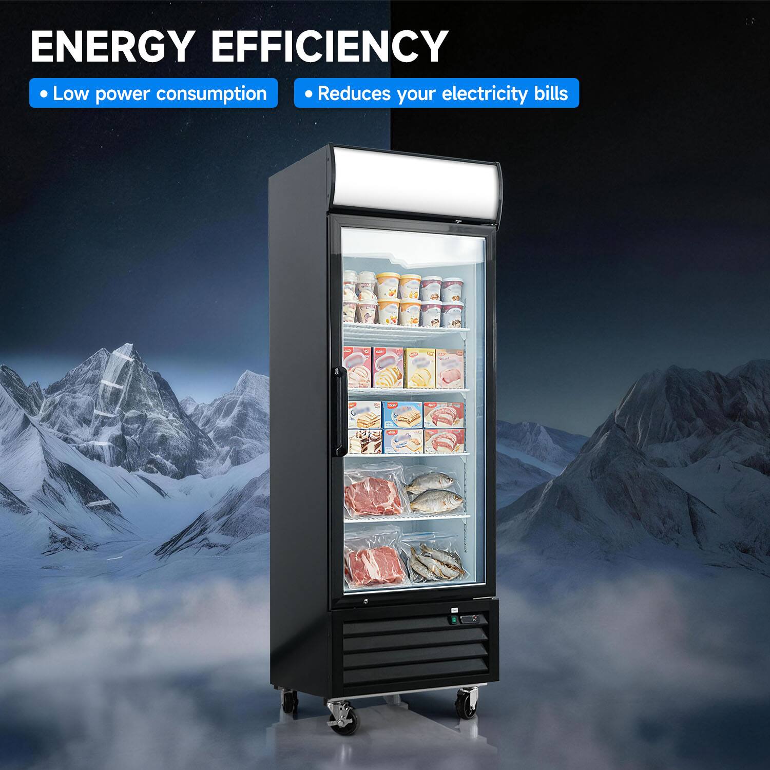 ENERGY EFFICIENCY  
- Low power consumption  
- Reduces your electricity bills