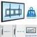 - 176 lb capacity
- Weight Capacity
- Profile: 2.1"
- Tilt: +5°~-10°
- Screen Size: 37"-80"