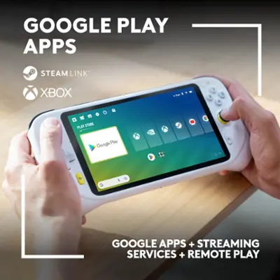 Logitech - G CLOUD Gaming Handheld Console - White