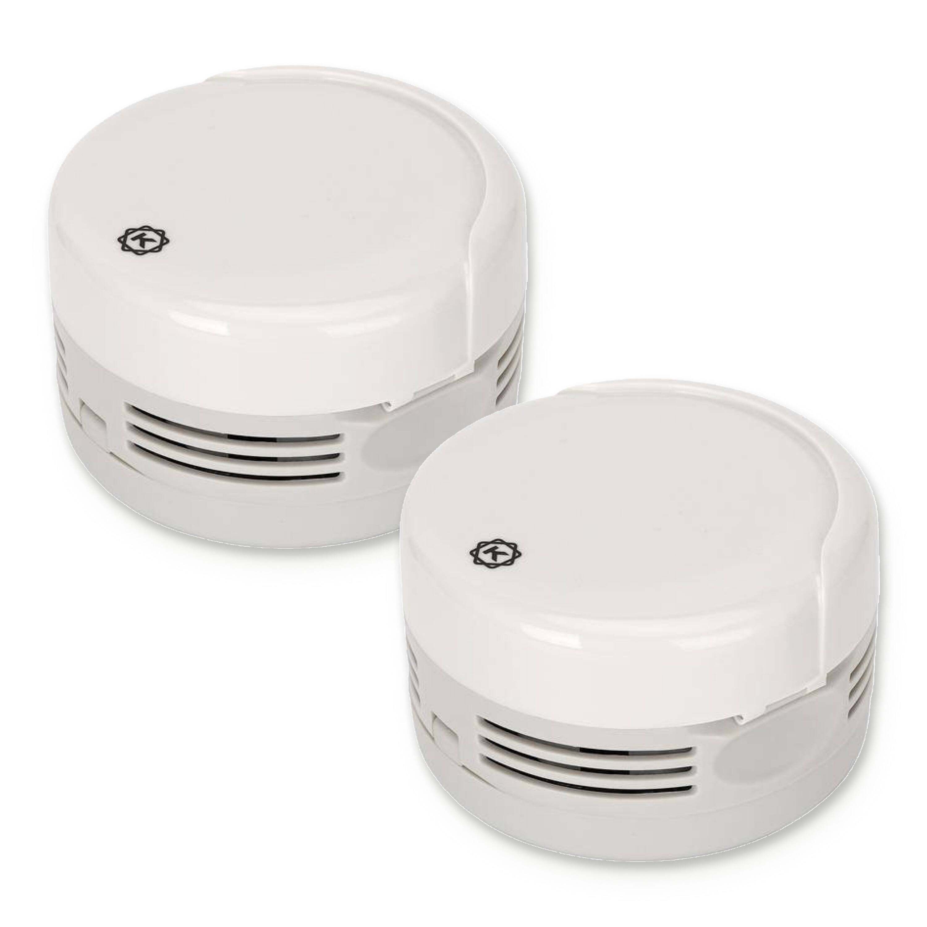 Front. Techko Maid - KOBOT Mini Tabletop Handheld Vacuum (2-pack) - Gray.