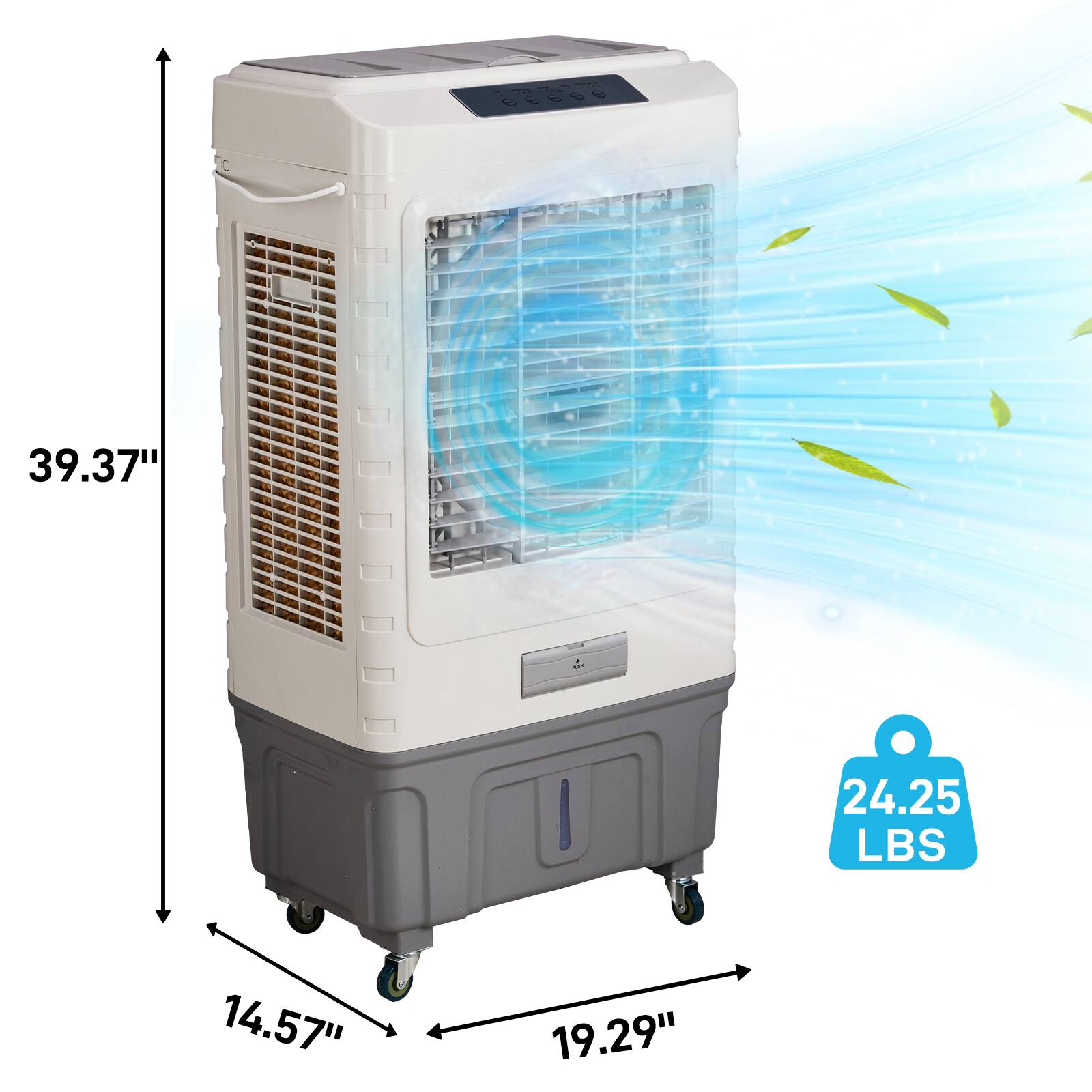 39.37" 24.25 LBS 14.57" 19.29"