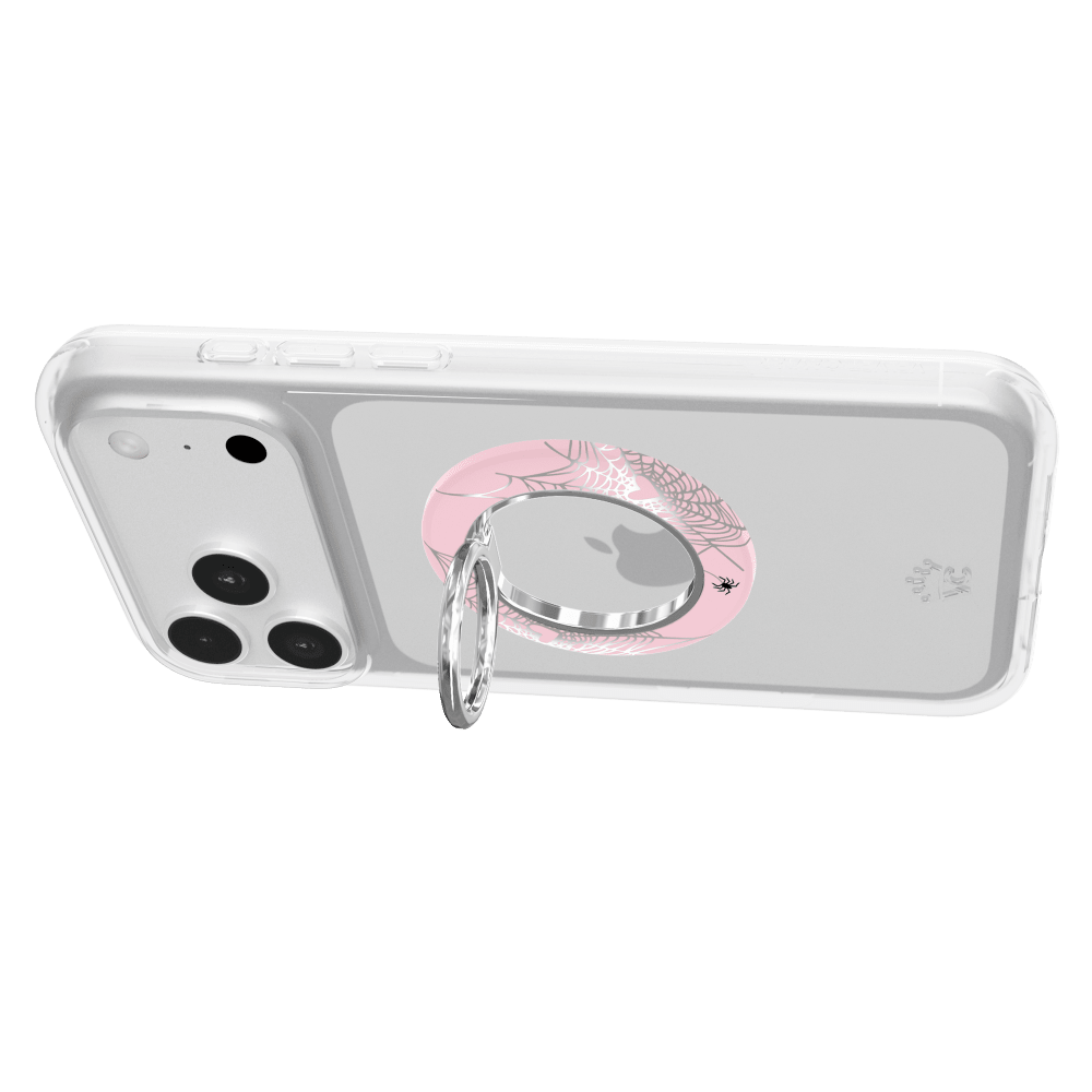Alt View 1. VELVET CAVIAR - MagSafe Grip Rings - Pink Multicolor.
