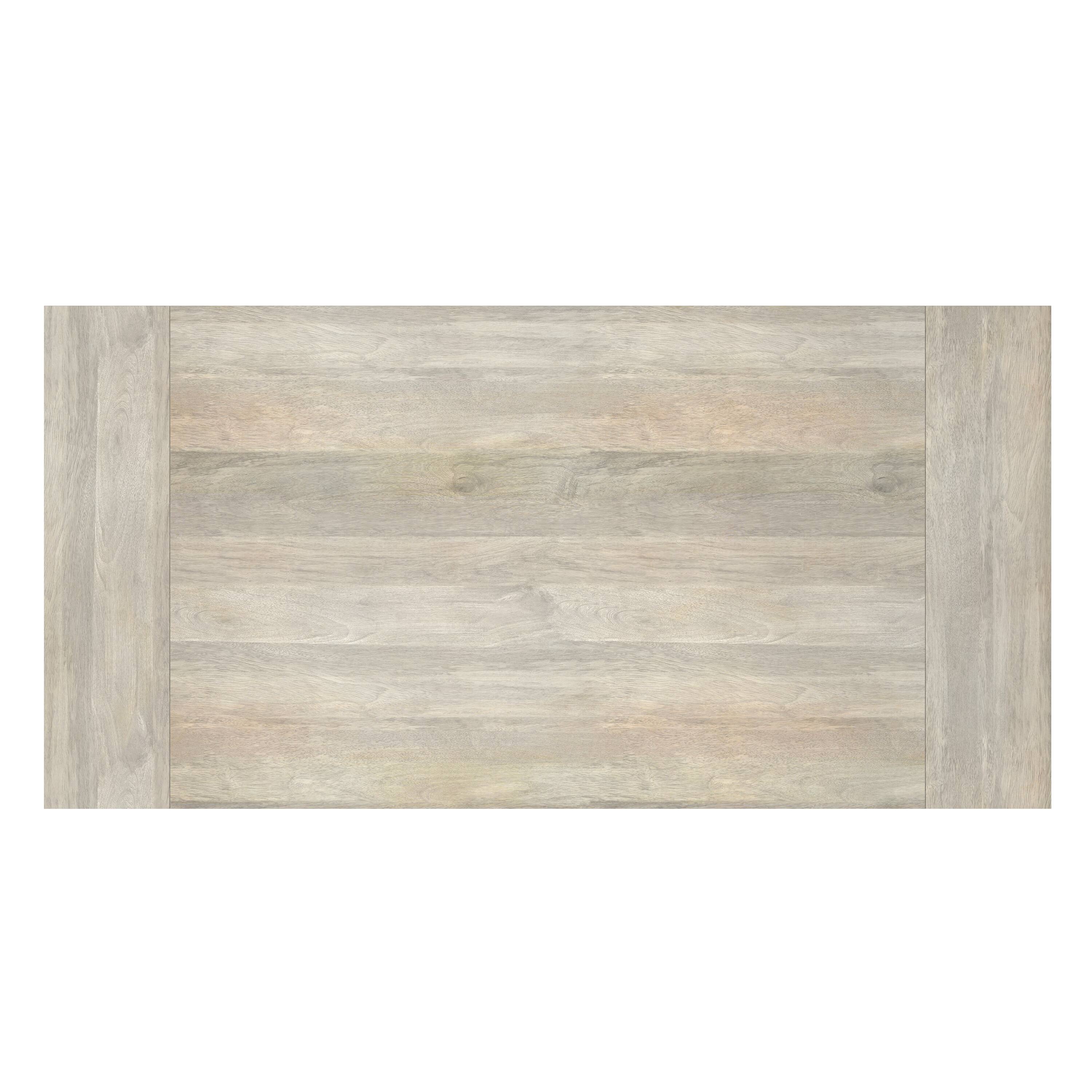 Back. Simpli Home - Whitley 72 inch Wide Solid Mango Farmhouse Dining Table - White Wash.