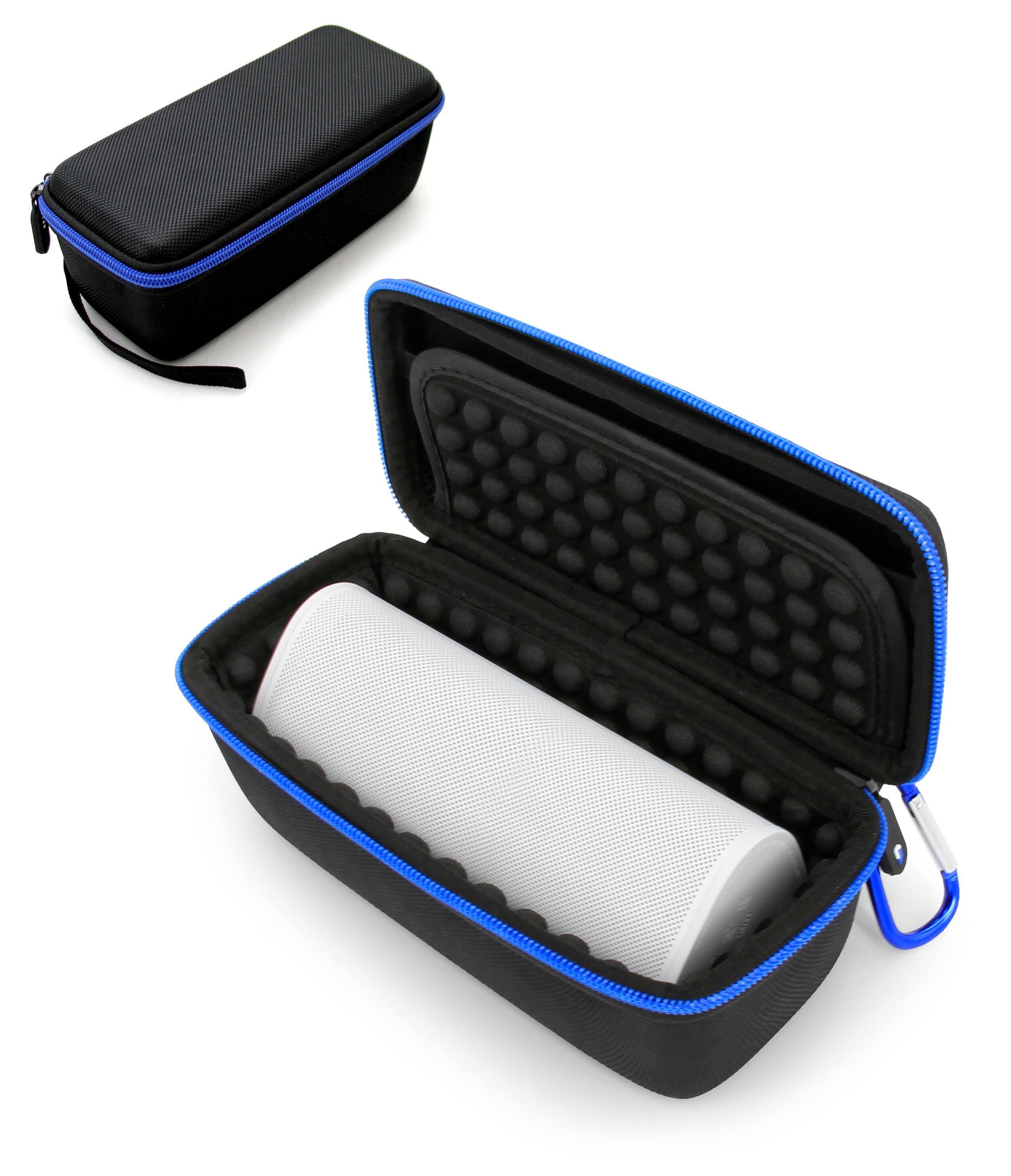 Front. CASEMATIX - Portable Bluetooth Speaker Case Fits Sonos Roam and Charge Cable.