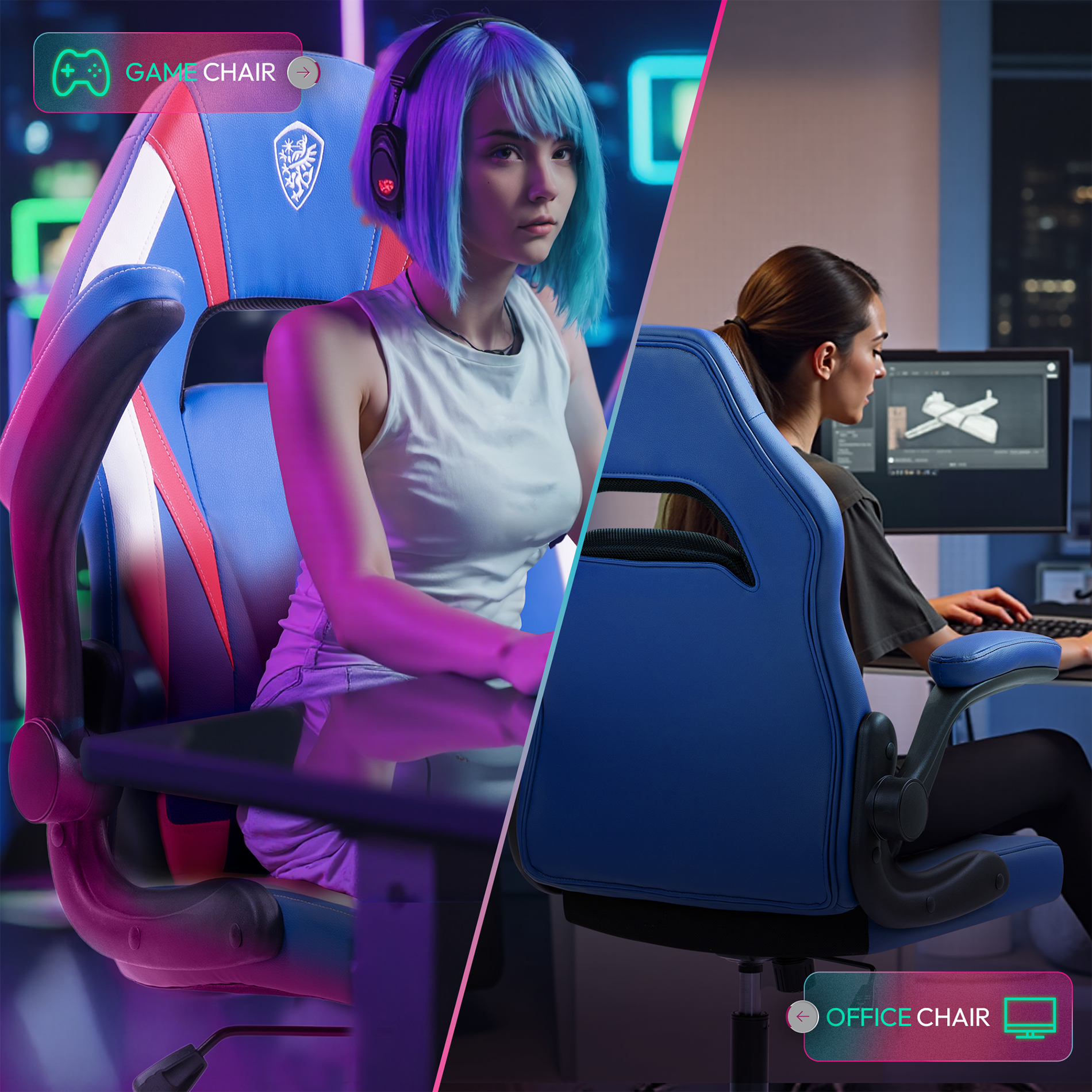 GAME CHAIR  
OFFICE CHAIR