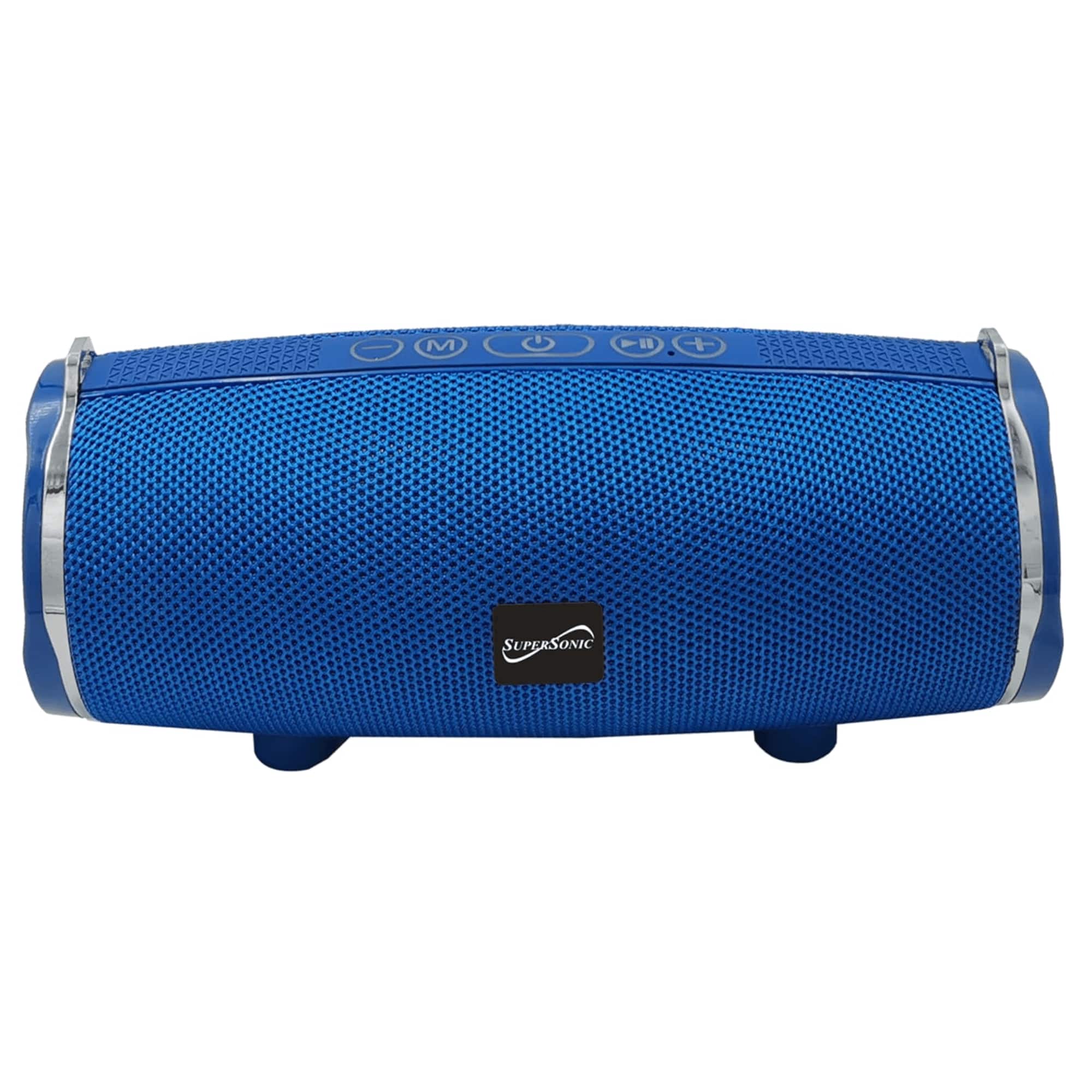 Supersonic - Portable Bluetooth Wireless Speaker - Blue