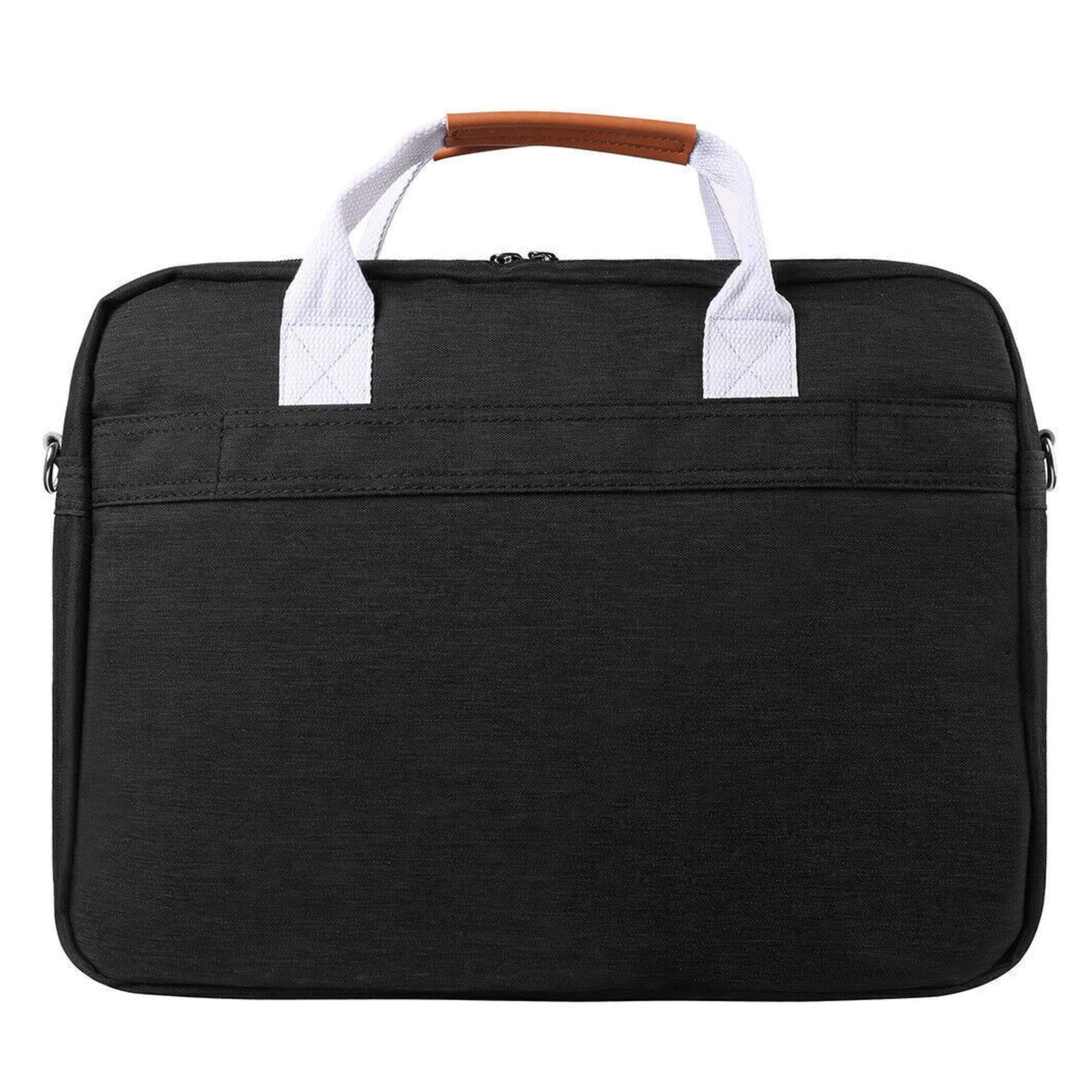 Angle. Kitcheniva - Travel Shoulder Messenger Bag Carry Case For 14" Laptop Black - Black.