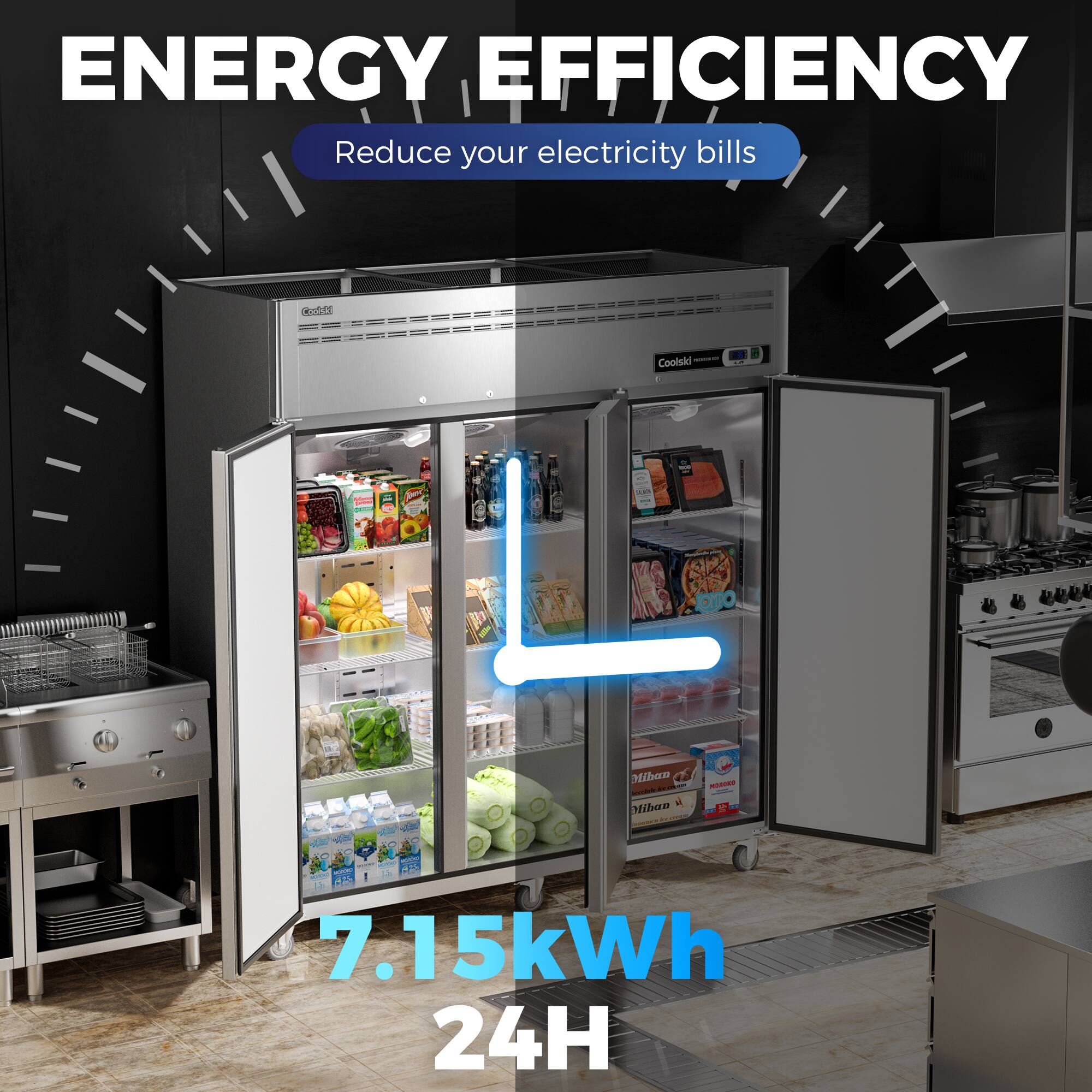 ENERGY EFFICIENCY  
Reduce your electricity bills  

7.15kWh 24H