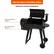 Alt View 13. Z GRILLS - 450A3 Wood Pellet Grill and Smoker - Black.