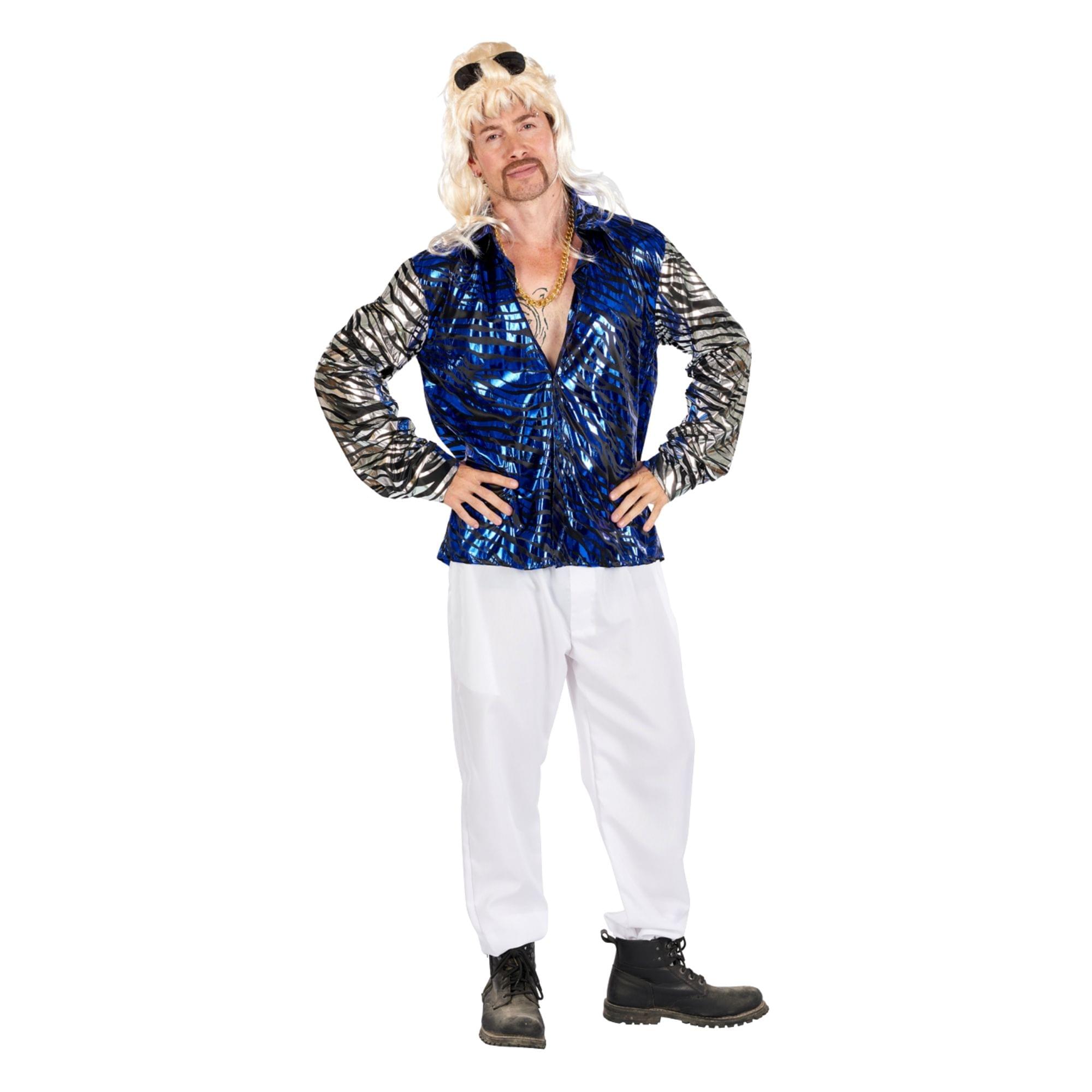 Orion Costumes - Tiger Man Standard Adult Costume - Blue