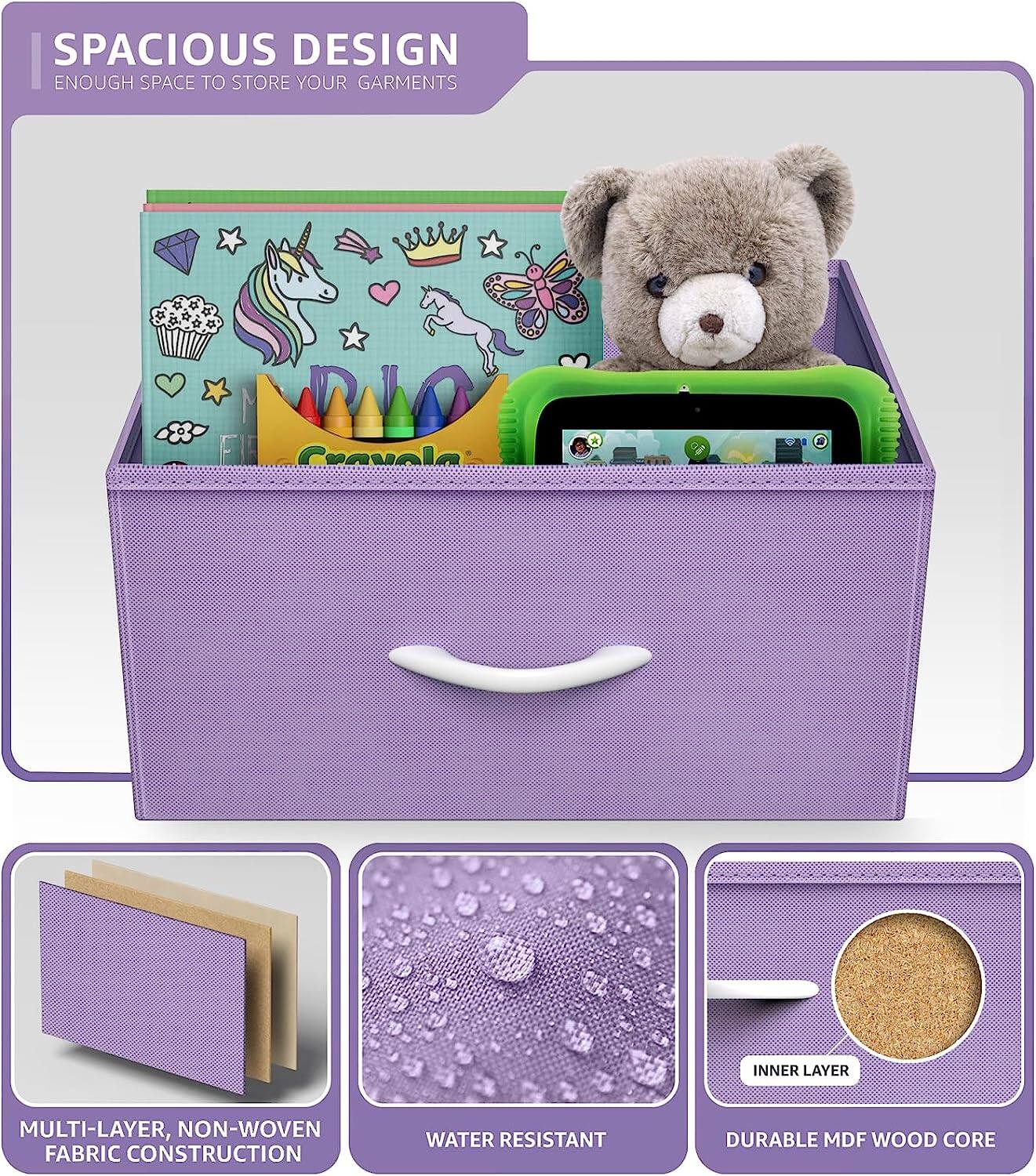 SPACIOUS DESIGN  
ENOUGH SPACE TO STORE YOUR GARMENTS  

MULTI-LAYER, NON-WOVEN FABRIC CONSTRUCTION  
WATER RESISTANT  
DURABLE MDF WOOD CORE