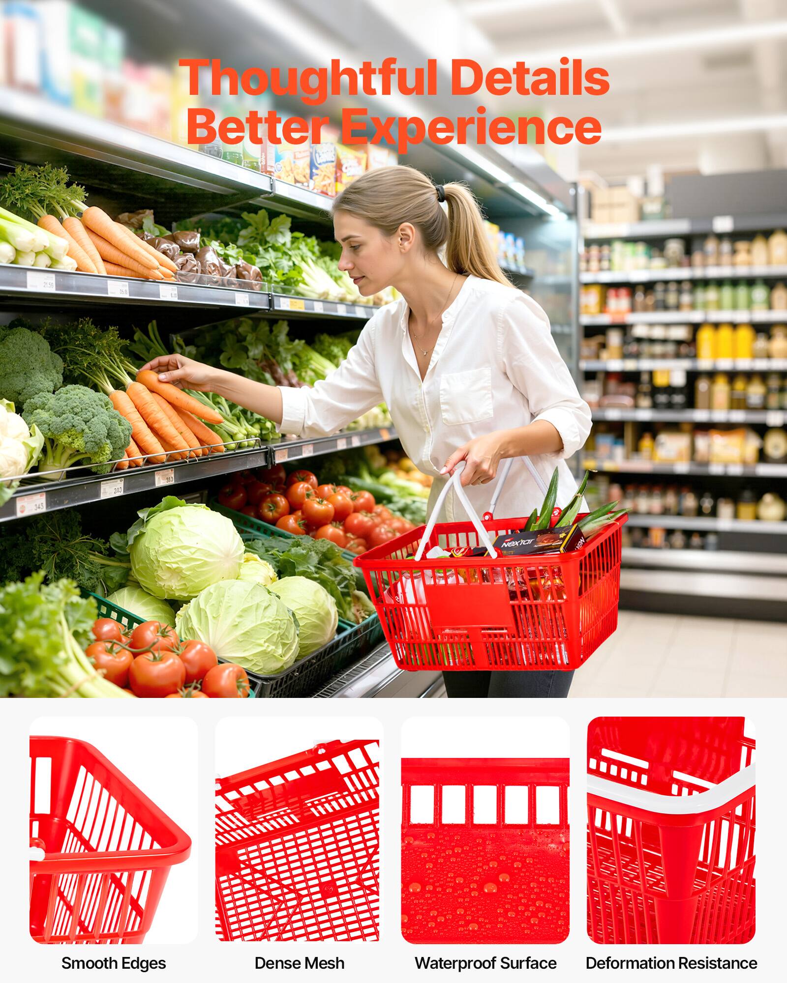 Thoughtful Details Better Experience

- Smooth Edges
- Dense Mesh
- Waterproof Surface
- Deformation Resistance