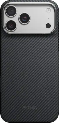 Pitaka - Edge Case for iPhone 18 Pro Max / 17 Pro Max - Black Grey(Twill)
