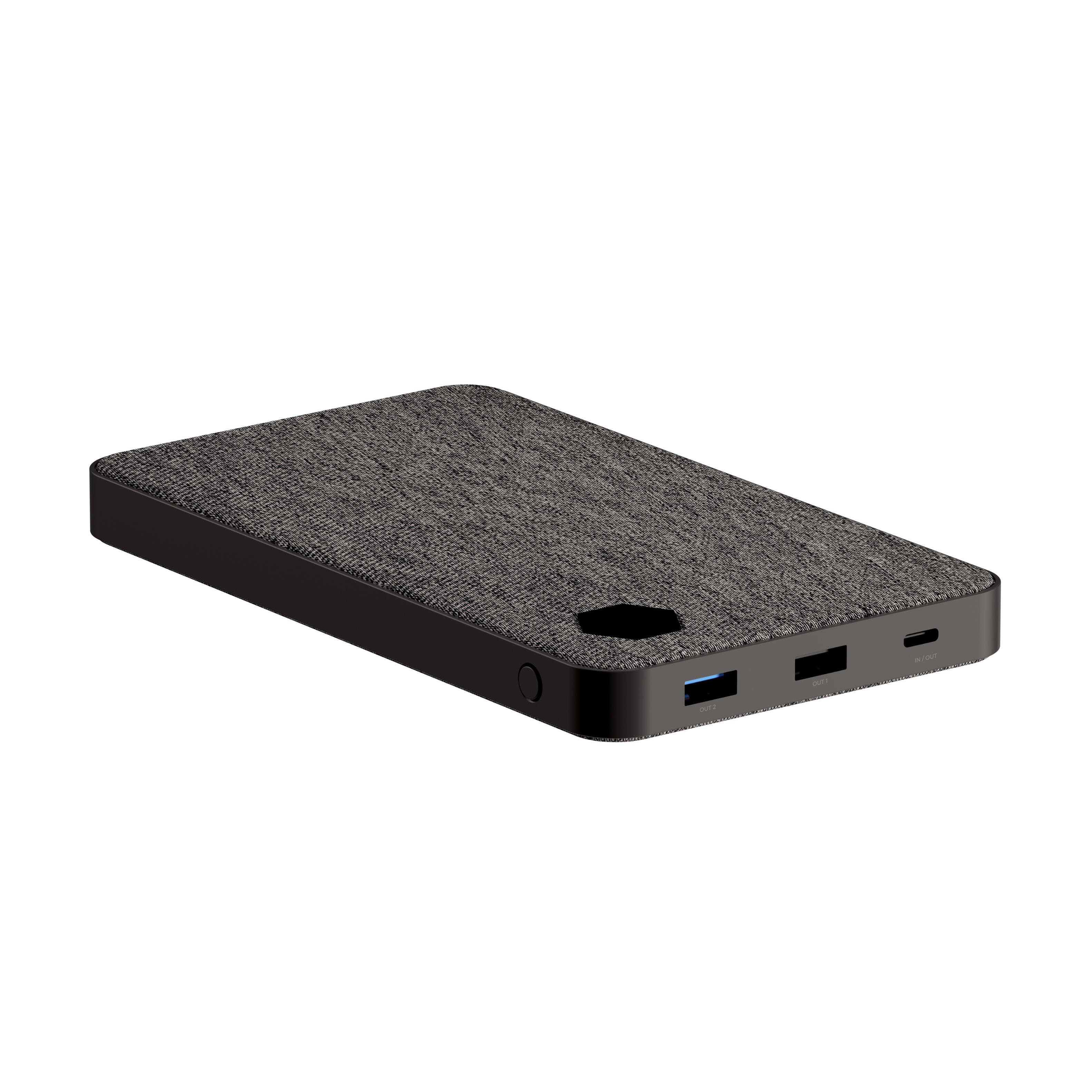 Alt View 12. Einova - Eggtronic Universal Ultra Fast Power Bank 63W - Canvas.