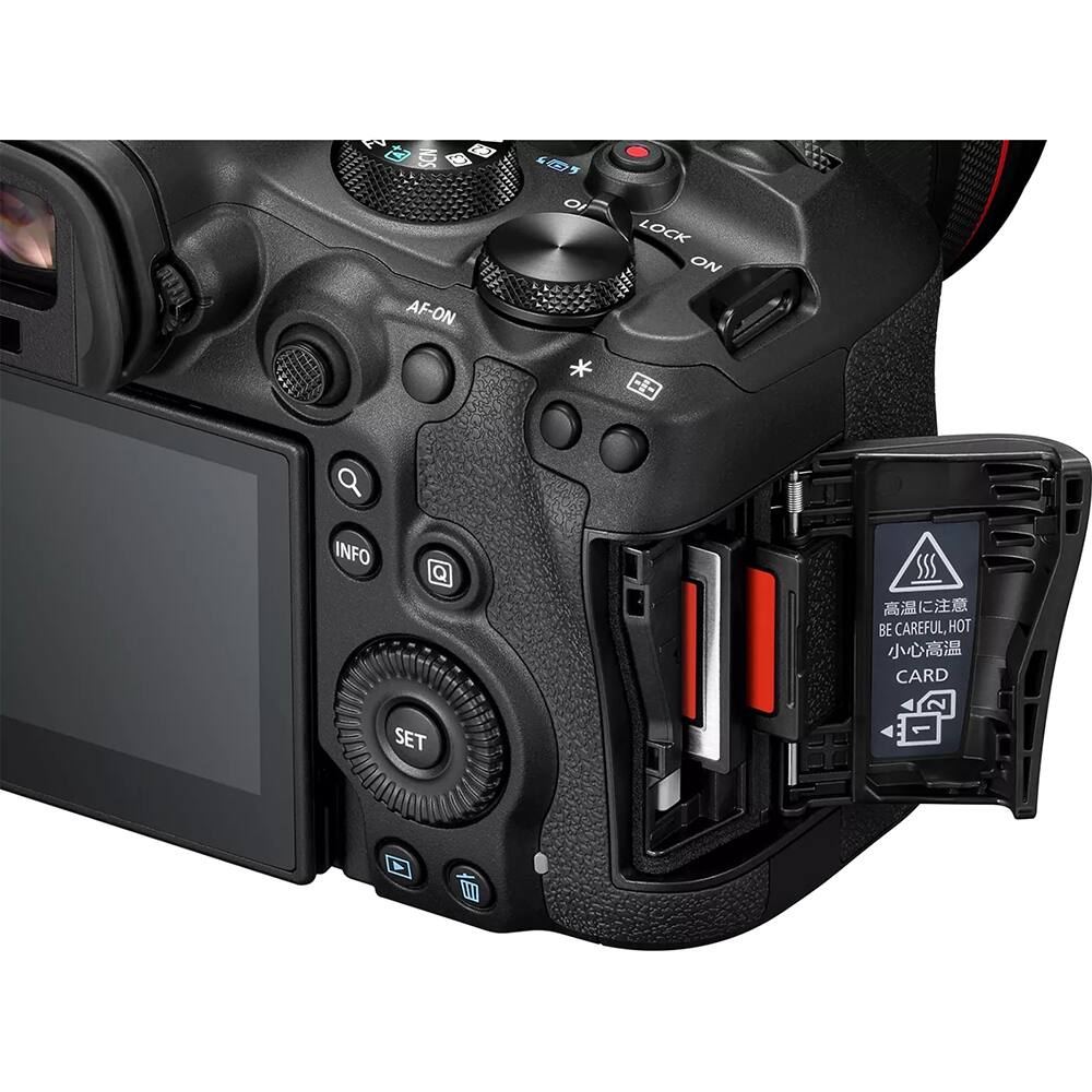 R  SON AF-ON 0  * LOCK ON -- INFO SSS  BE CAREFUL, HOT  CARD SET  W