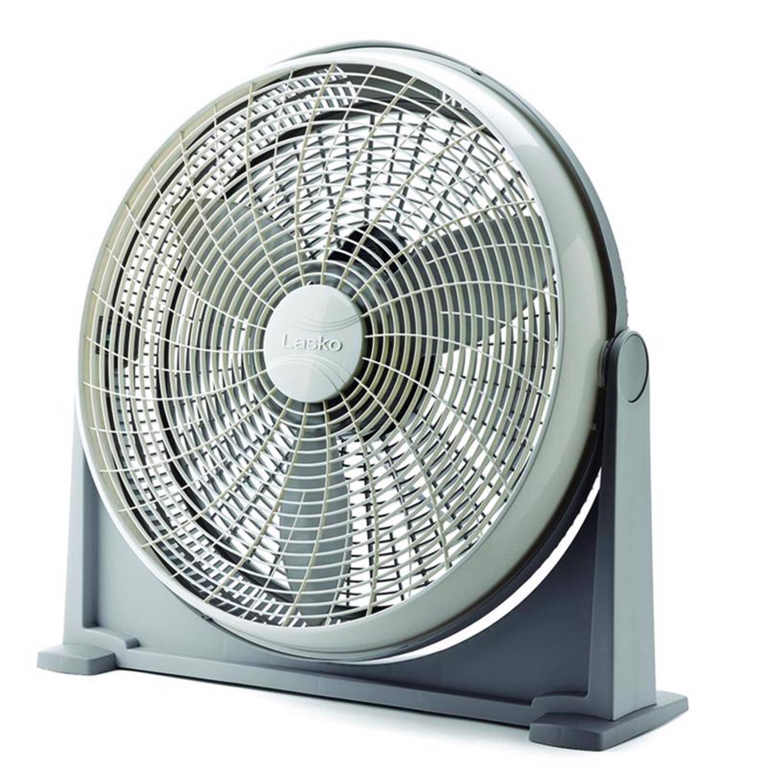 Angle. Lasko - LASKO PRODUCTS A20100 20 Air Circulator - Gray.