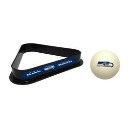 Imperial - Seattle Seahawks Cue Ball & Rack Set - White