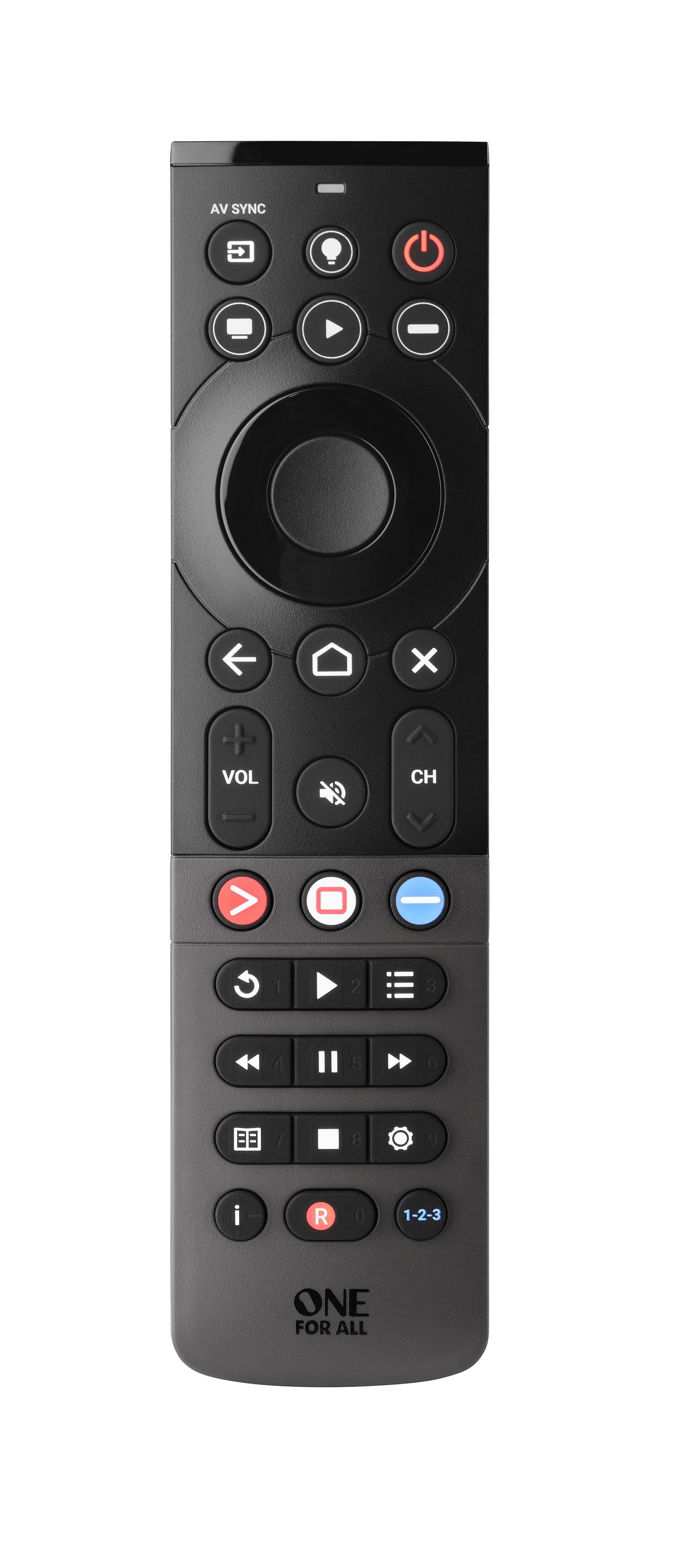 One for All - Smart Streamer Universal Remote - Front_Zoom