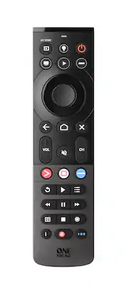 Front. One for All - Smart Streamer Universal Remote.