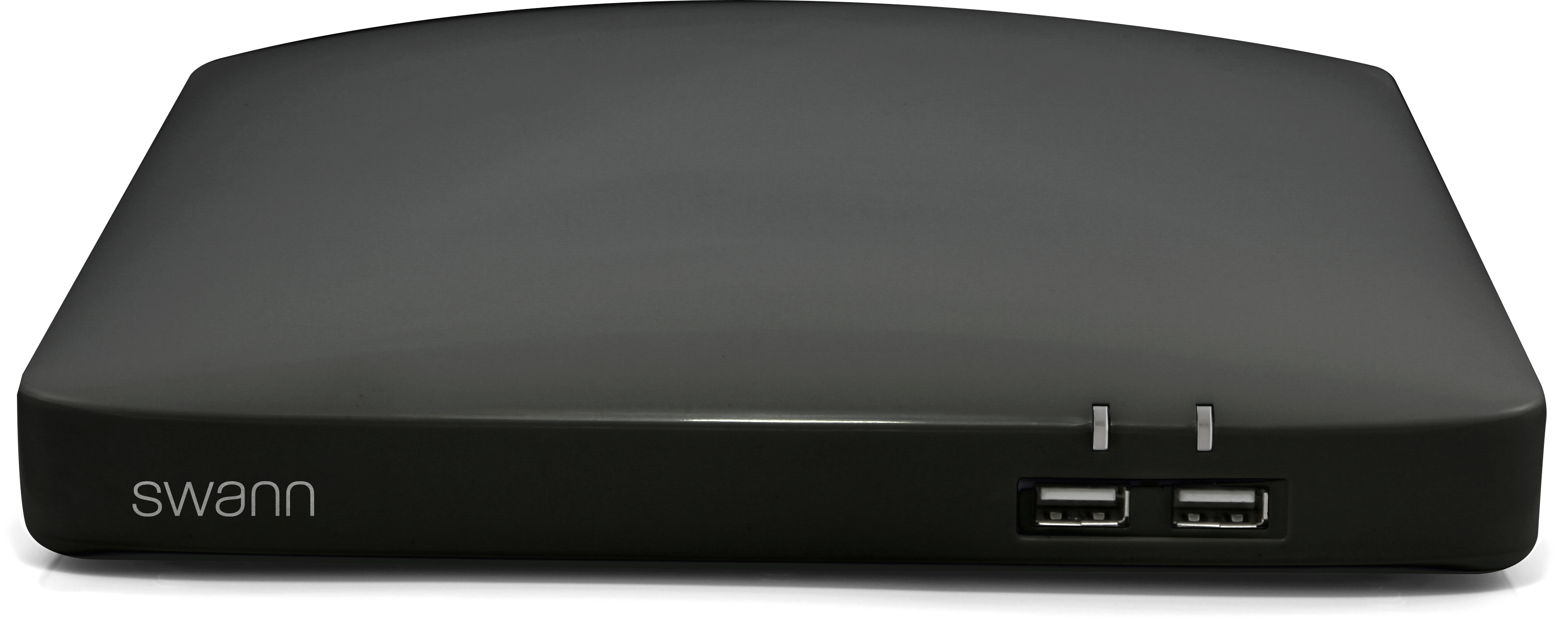 Alt View 6. Swann - SwannForce 4K Security Camera System, 4x Bullet Analog CCTV Cameras, Microphone and Siren, DVR with 1TB Storage - White.