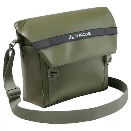 Front. VAUDE - Vaude Mineo 9 Messenger Bag - Khaki - Khaki.