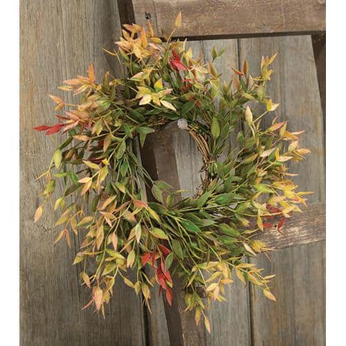 BreeBe - Velvet Ash Wreath 12" - Multicolor