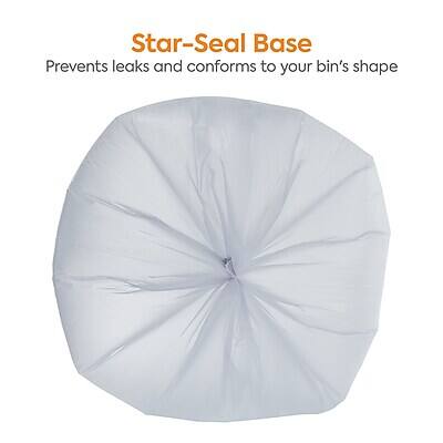 Star-Seal Base  
Prevents leaks and conforms to your bin's shape