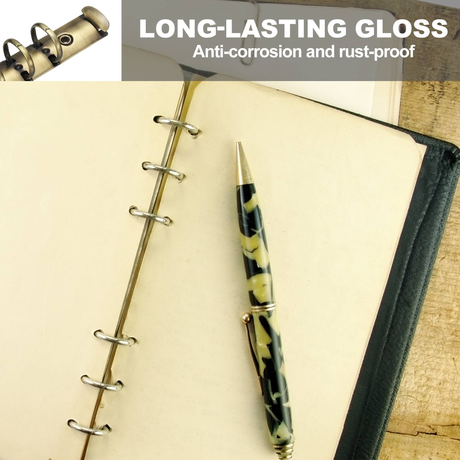 LONG-LASTING GLOSS  
Anti-corrosion and rust-proof