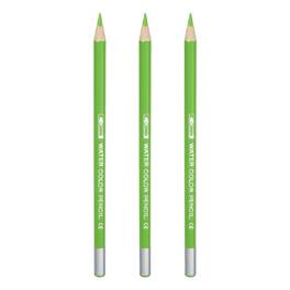 Unique Bargains - Watercolor Pencils, Color Pencil Set for Adult Coloring, Blending, 3pcs - Fruit Green