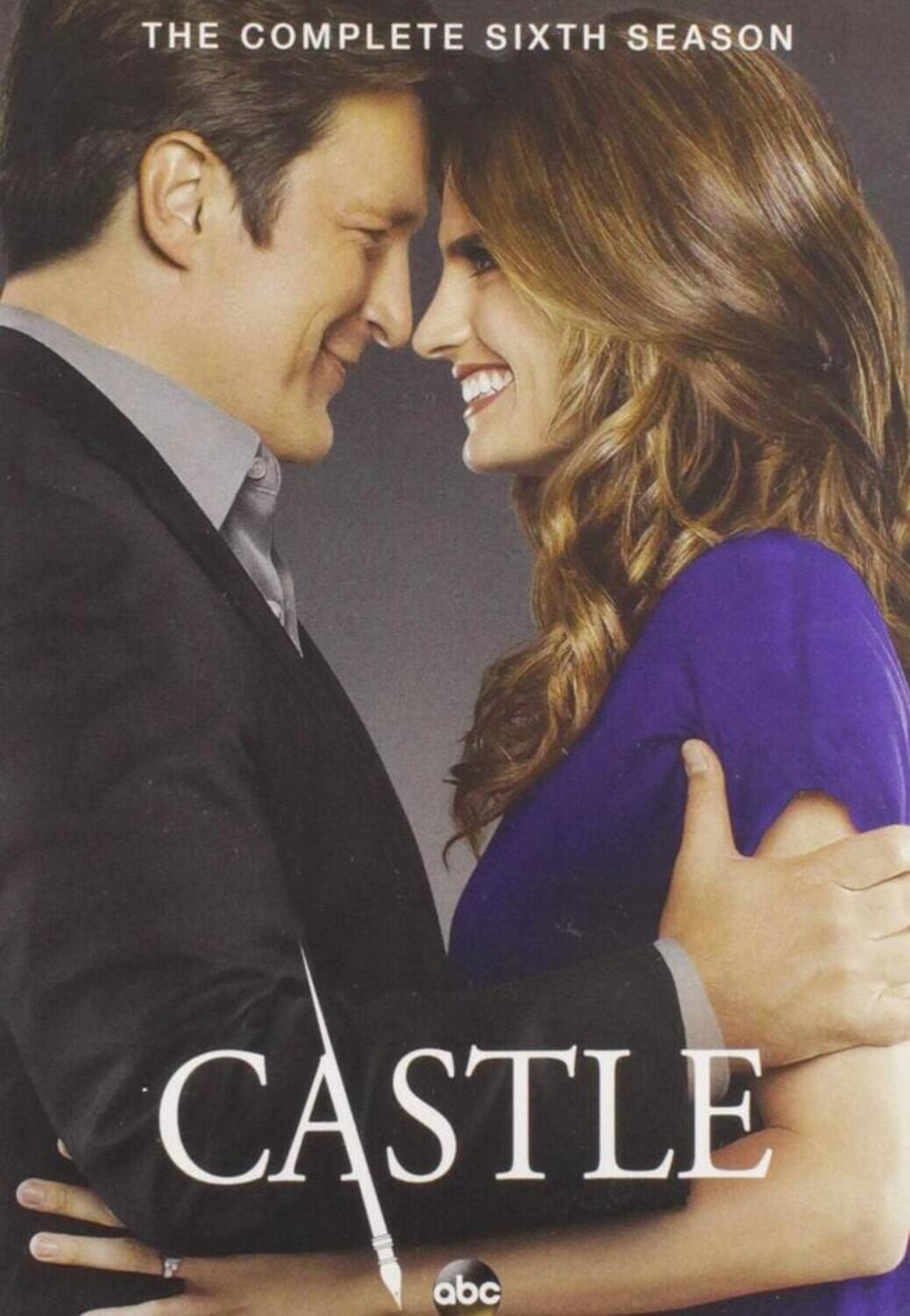Front. Castle: The Complete Sixth Season   - DVD.