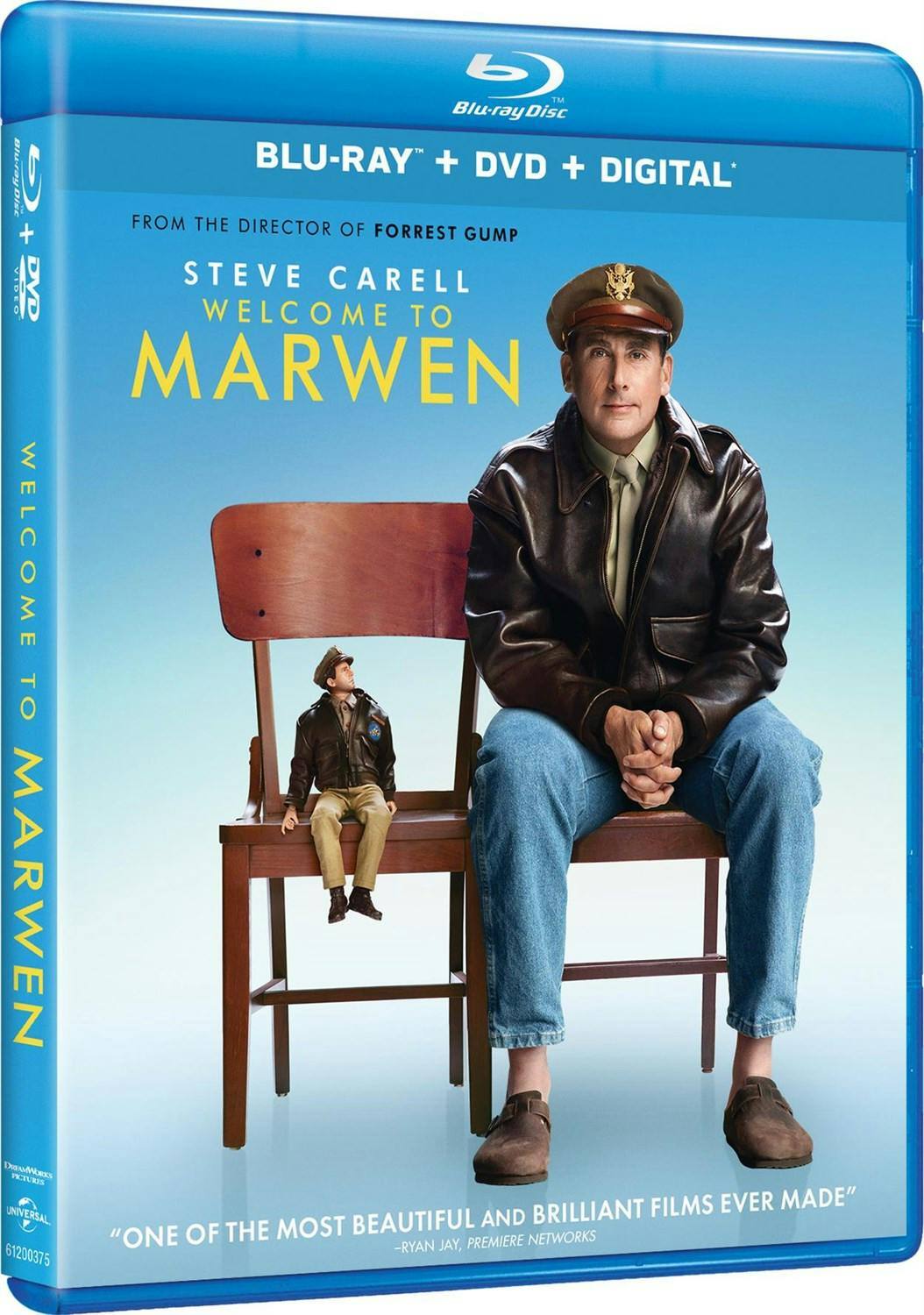 Angle. Welcome to Marwen (DVD + Digital) [Blu-ray].